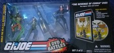 1:18 scale GI Joe DVD Battles boxed figure set #2 of 5 - Never Opened