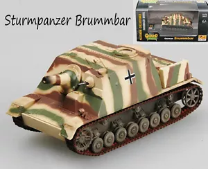 WW2 eastern front 1944 German Sturmpanzer Brummbar gun Tank 1:72 Easy Model - Picture 1 of 6