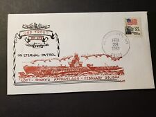 Submarine USS TROUT SS-202 Naval Cover 1983 ARRINGTON Cachet Portsmouth, NH
