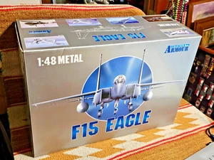 🔥RARE LE FRANKLIN ARMOUR Col 1:48 98070 F15 E STRIKE EAGLE USAF MintInBox🔥 - Picture 1 of 14
