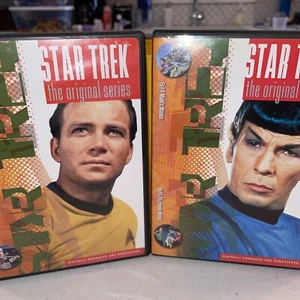 STAR TREK Original TV Series DVD Vol 1 & Vol 2 Episodes #2/3/4/5 - Picture 1 of 4