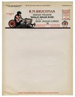 ARIZONA – R.M. BRUCHMAN INDIAN TRADER ILLUSTRATED TRADER LETTERHEAD - WINSLOW