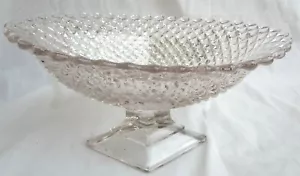 VINTAGE..DIAMANT..KRISTALL..SOCKEL..MITTELSTÜCK..SCHALE..NEUWERTIG - Bild 1 von 4