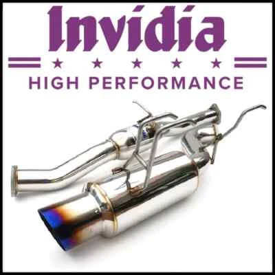 Invidia N1 钛尖猫背排气系统适合 2000 - 2009 年本田 S2000 — 第 1/3 张图片