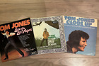 3  Bundle of 'Tom Jones' 12" Vinyl LP Albums.  Complete With Original Inners.
