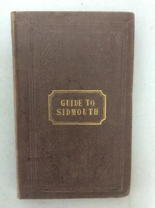 1857 Erstausgabe LEITFADEN ZU SIDMOUTH Kartenansichten Diagramme Sehenswürdigkeiten ++ - Bild 1 von 10