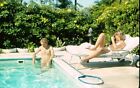 7 vintage 35mm slides men women swimsuit bikini pool