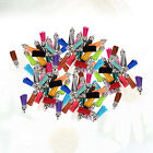 100pcs 4CM Tassels Keychain Charms for DIY Jewelry Making (Random Color)