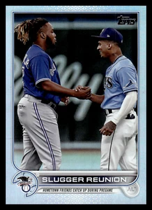 2022 Topps Series 1 Slugger Reunion 329 Rainbow Foil - Picture 1 of 2