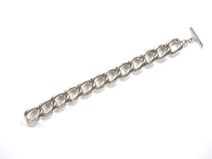 atemporal hermosa pulsera vintage - Kollmar & Jordan - plata de ley 925 L = 19 cm - Imagen 1 de 8