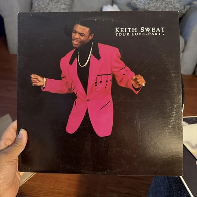 KEITH SWEAT - "YOUR LOVE" - PART 2 -12" SINGLE , ELEKTRA RECORDS # 0-66563 - Image 1 of 4