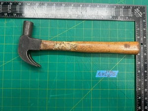 Martillo de garra curvo vintage de 13"" de largo de 26 oz con mango de madera - Imagen 1 de 6