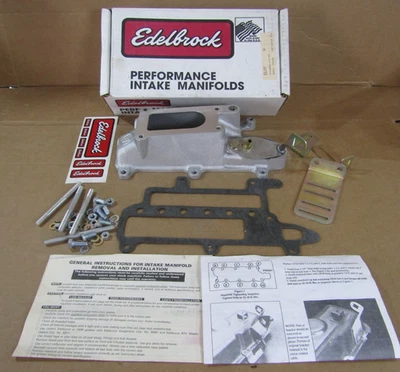 Colector de admisión Edelbrock 3787 Chevy 1982-1985 V6 2,8 Foto 1 de 4