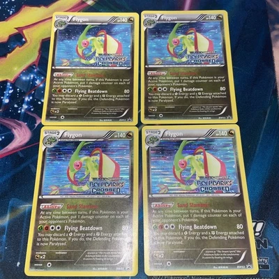 4x Flygon BW53 Boundaries Crossed Prerelease Promo - Image 1 of 2