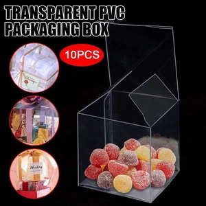 Caja de embalaje bombones caja plástico transparente cajas chocolate bolsa - Imagen 1 de 12