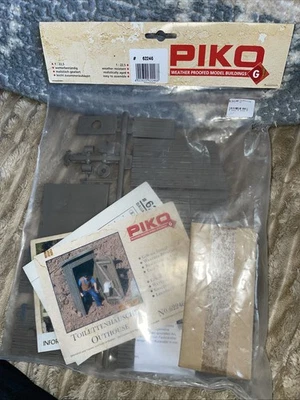 Piko G 62246 Outhouse, Building Kit (G-Scale) New open package - Image 1 of 3