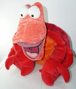 Disney Store The Little Mermaid Sebastian Red Plush Crab Exclusive Soft Toy 30cm - Picture 1 of 7