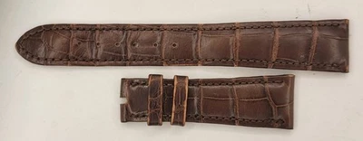 Authentic Patek Philippe Brown leather watch strap 20/16mm, 63+122mm E82 D - Image 1 of 2