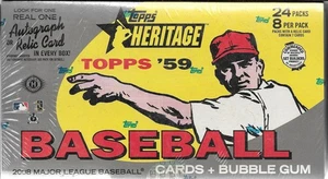 2008 Topps Heritage baseball sealed hobby box - Picture 1 of 2