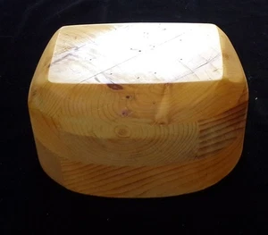 ESTILO COCTELERA DE MADERA MACIZA TAPA CUADRADA CON ESQUINAS REDONDEADAS MOLDE CESTA - Imagen 1 de 15