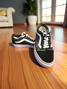 Vans Old Skool schwarz W 7 / M5,5 Skater klassischer Look - Unisex - Bild 1 von 7