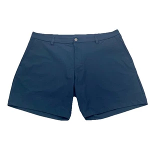 Lululemon Shorts Mens 38 Blue 6.5" ABC Classic Fit Short Warpstreme LM7B95S Golf - Picture 1 of 8