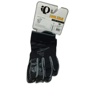 BRAND NEW Pearl Izumi Launch Full Finger Cycling Gloves Men\'s Size XL BLACK - Picture 1 of 11