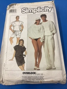Simplicity 8631 Size Medium Unisex Top, Shorts & Pants Uncut 1988 - Picture 1 of 2