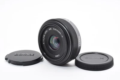 Panasonic LUMIX G 20mm F/1.7 ASPH H-H020 From JAPAN [Exc+++] #A - Image 1 of 4