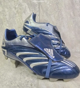 Adidas Predator Absolado TRX FG Vintage 2006 Fußballschuhe Herren Größe 8 blau grau - Bild 1 von 9