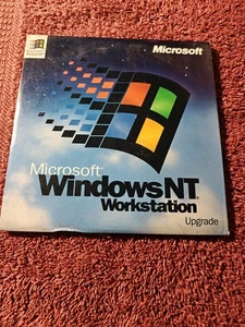 Microsoft Windows NT Workstation Upgrade OS Version 4.0 Disc CD KEY Included - Picture 1 of 4