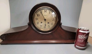 Antiguo reloj de madera Tiffany & Co Chelsea de Boston años 20 23" FUNCIONA  - Imagen 1 de 19