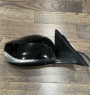 2014-2022 Infiniti Q50 правая сторона RH пассажирский черный боковое зеркало без камеры OEM - Изображение 1 из 4