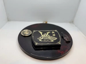 Vintage Round Wall Decor Samurai Helmet  - Picture 1 of 10