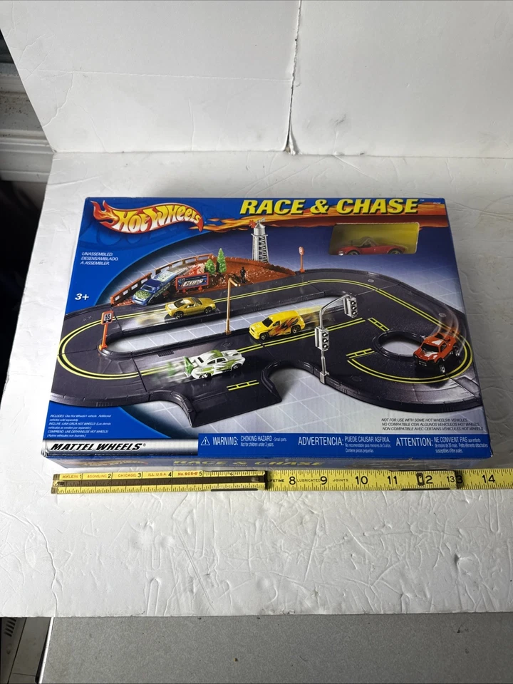 Hot Wheels Race And Track Set, 2003, With Cobra Car - Image 1 of 4