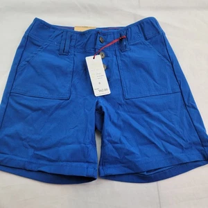 Sabrina Lauren royalblau weich Stretch Größe 6 Shorts neu mit Etikett - Bild 1 von 7