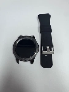 MONTRE CONNECTÉE SAMSUNG GEAR S3 FRONTIER 46 MM NOIRE SM-R760 (BLUETOOTH) (BON) - Photo 1 sur 5