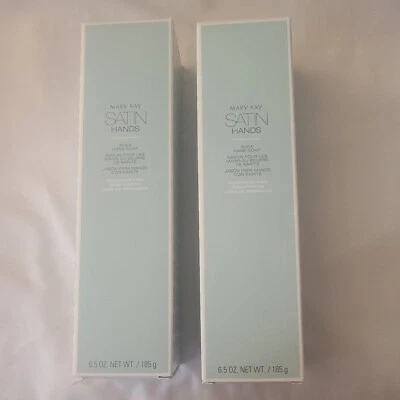 (2) Mary Kay атласное мыло для рук ши масло ши ~ без запаха - Изображение 1 из 2