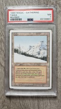 MTG Magic The Gathering Revised Taiga Graded PSA 7 Dual Land NEAR MINT 1994