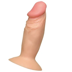 Analplug realistisch Dildo Sextoy Anus Prostata Plug mit Saugfuß Eichel Buttplug - Bild 1 von 4