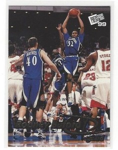 1999 PRESS PASS BASKETBALL GOLD ZONE RODNEY BUFORD #37 - CREIGHTON