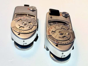 Lot de deux Leica meter , un MR et un MR-4 - Photo 1/5