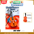 Worlds Smallest Violin Keychain Playable with Music - Mini Keychain , New