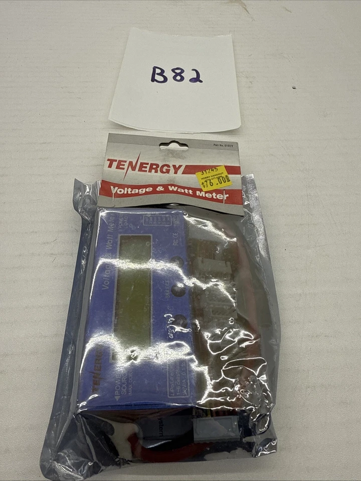 Tenergy 01019 Voltage & Watt Meter - Image 1 of 1