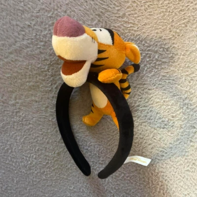Banda para el cabello limitada Tokyo Disney Resort cabeza orejas de tigre diadema Japón #8909 Foto 1 de 2