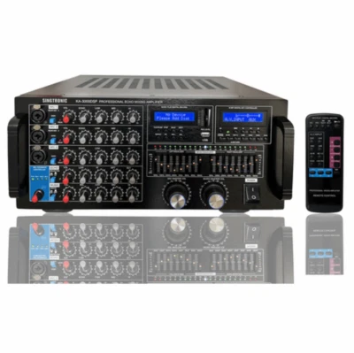 Singtronic KA-3000DSP 3000W Professional Amplifier Karaoke EQ Recorder, HDMI - Image 1 of 2