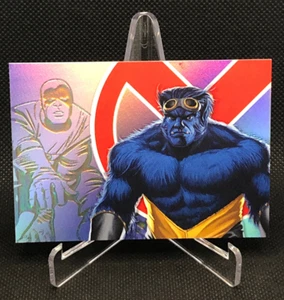 2009 Rittenhouse Marvel X-Men Archives Legendary Heroes Card LH2 Beast - Bild 1 von 2