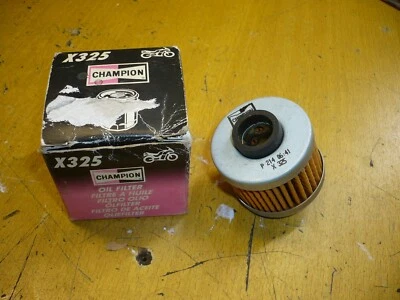 filtre huile champion x325 HF185 peugeot aprilia bmw c1 125 200 020450 - Photo 1/4
