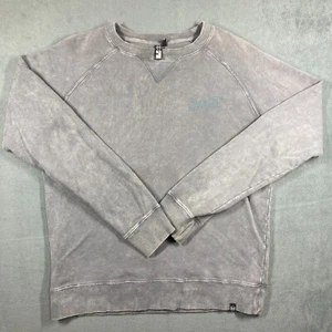 Vtg Y2k Spyder Sweater Mens M Gray Sweatshirt Skiing Snowboarding Logo Sweater - Picture 1 of 7