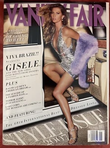 Vanity Fair Magazine September 2007 Gisele Bündchen Cover No Label VG. - Picture 1 of 4